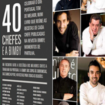 O livro “40 Chefes e a Bimby” ganha prémio nos Gourmand Cookbook Awards.